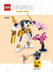 LEGO 71807 instructions page 1 – build guide