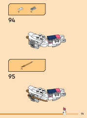 LEGO 71807 instructions page 75 – build guide