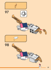LEGO 71807 instructions page 77 – build guide