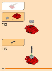 LEGO 71808 instructions page 104 – build guide