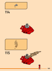 LEGO 71808 instructions page 105 – build guide