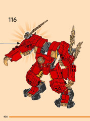 LEGO 71808 instructions page 106 – build guide