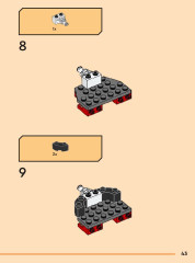 LEGO 71808 instructions page 43 – build guide