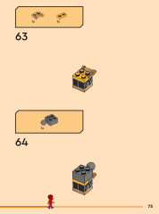 LEGO 71808 instructions page 75 – build guide