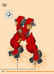 LEGO 71808 instructions page 80 – build guide