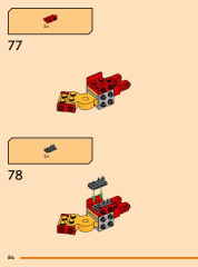LEGO 71808 instructions page 84 – build guide
