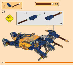 LEGO 71811 instructions page 70 – build guide