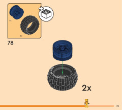 LEGO 71811 instructions page 73 – build guide