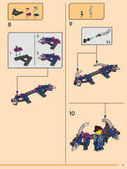 LEGO 71812 instructions page 9 – build guide