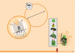 LEGO 71813 instructions page 209 – build guide