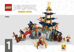 LEGO 71814 instructions page 1 – build guide