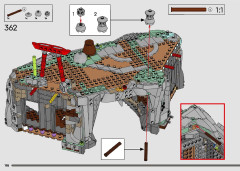 LEGO 71814 instructions page 198 – build guide