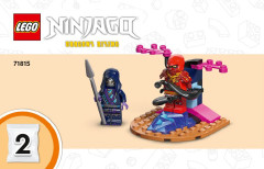 LEGO 71815 instructions page 1 – build guide