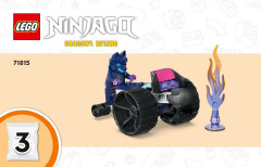 LEGO 71815 instructions page 1 – build guide
