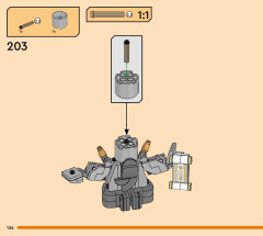 LEGO 71818 instructions page 136 – build guide