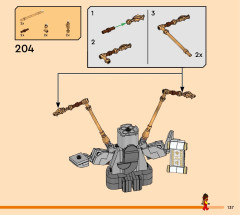 LEGO 71818 instructions page 137 – build guide