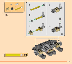 LEGO 71818 instructions page 15 – build guide