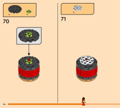 LEGO 71818 instructions page 54 – build guide