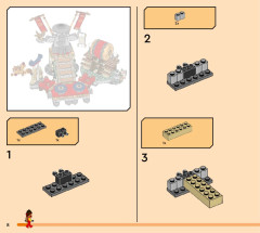 LEGO 71818 instructions page 8 – build guide