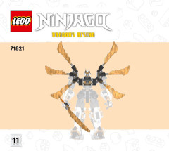 LEGO 71821 instructions page 1 – build guide