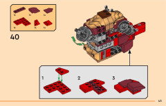 LEGO 71822 instructions page 43 – build guide