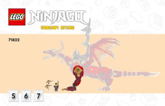 LEGO 71822 instructions page 1 – build guide