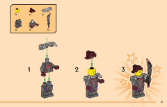 LEGO 71822 instructions page 3 – build guide