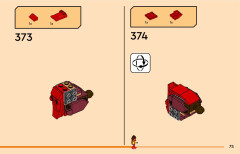 LEGO 71822 instructions page 75 – build guide