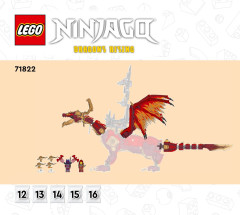 LEGO 71822 instructions page 1 – build guide