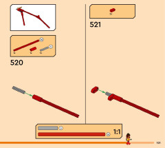 LEGO 71822 instructions page 101 – build guide