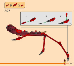 LEGO 71822 instructions page 107 – build guide