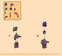 LEGO 71822 instructions page 3 – build guide