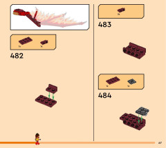LEGO 71822 instructions page 67 – build guide