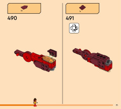 LEGO 71822 instructions page 71 – build guide