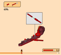 LEGO 71822 instructions page 75 – build guide