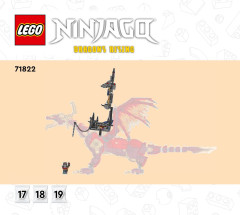 LEGO 71822 instructions page 1 – build guide