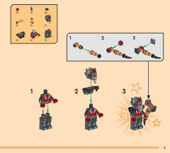 LEGO 71822 instructions page 3 – build guide