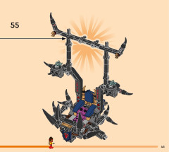 LEGO 71822 instructions page 45 – build guide