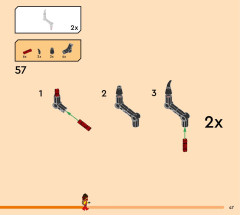 LEGO 71822 instructions page 47 – build guide
