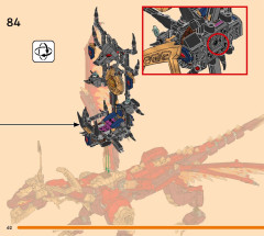 LEGO 71822 instructions page 62 – build guide