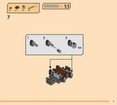 LEGO 71822 instructions page 7 – build guide