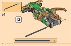 LEGO 71828 instructions page 72 – build guide