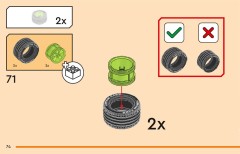 LEGO 71828 instructions page 74 – build guide