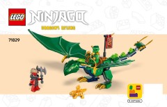 LEGO 71829 instructions page 1 – build guide