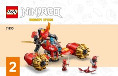 LEGO 71830 instructions page 1 – build guide