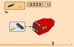 LEGO 71830 instructions page 73 – build guide
