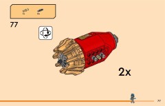 LEGO 71830 instructions page 77 – build guide