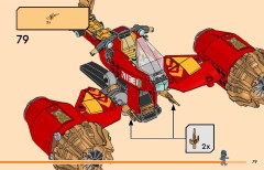 LEGO 71830 instructions page 79 – build guide
