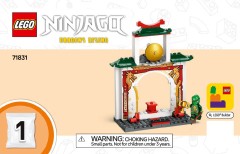 LEGO 71831 instructions page 1 – build guide