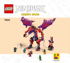 LEGO 71832 instructions page 1 – build guide